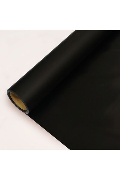 weloveis Black Color Roll Flower Bouquet Paper-25 Meters