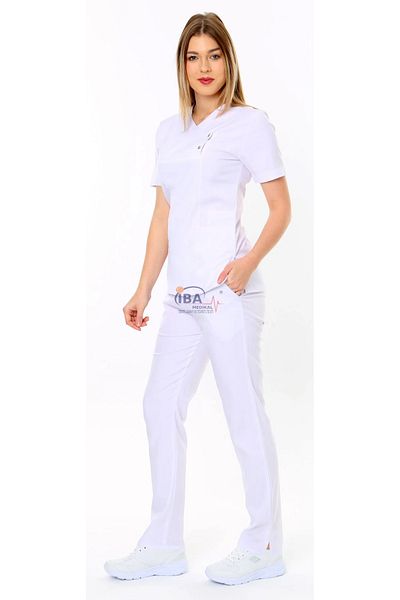 İBA MEDİKAL Costum medical alb modern