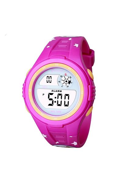 MİNGRUİ Children's digital watch, Mingrui MR2117LK, astro-cat model, date, lighting, water resistant 30 meters