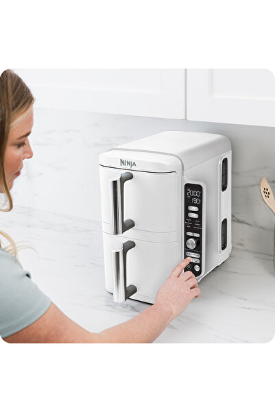 NINJA Airfryer Ninja Double Stack XL SL400EUWH, 9,5 l, 2470w
