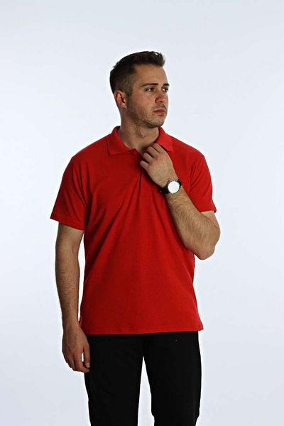 Benim Denim Betep Polo Neck T-Shirt Red