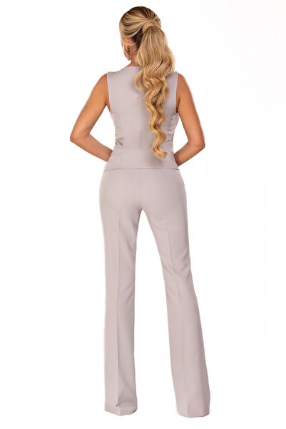 Atmosphere Fashion Short gray vest