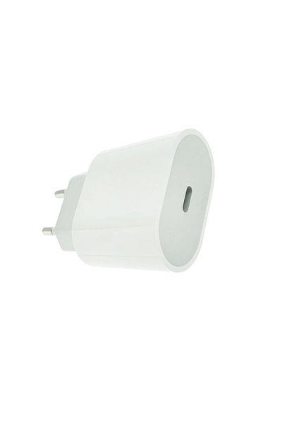OEM 18W charger with USB-C port, A1692, EU mains plug, in blister, white