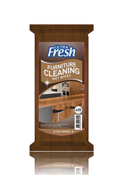 Ultra Fresh Servetele pentru mobila Ultra Fresh 20 buc