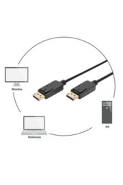 OEM Cablu DISPLAYPORT - DISPLAYPORT, 3 metri, mufe aurite, calitate superioara, tata-tata