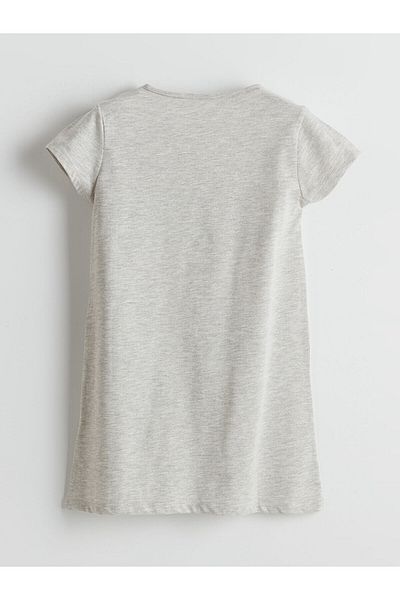 LC Waikiki Crew Neck Girl's Nightgown