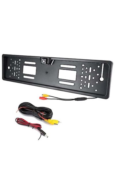 Dexia License Plate Holder With Reversing Camera, 170° Viewing Angle, Black