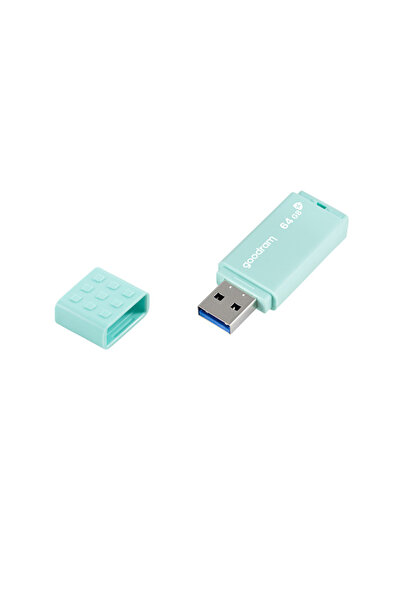 Goodram Stick de memorie USB 3.0, 64 GB, Goodram UME3 Care, cu capac, albastru