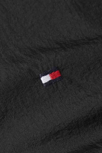 Tommy Hilfiger Kadın TH Ultra Hafif Paketlenebilir Yağmurluk – Siyah