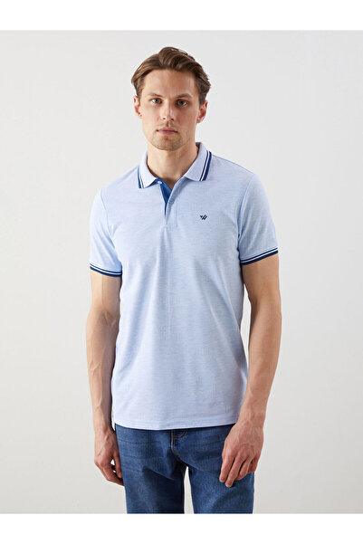 LC Waikiki Nevavm Polo Collar Pique Men's T-Shirt with Difference