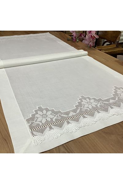 OYA home Rose Lace Runner - 60*150 cm