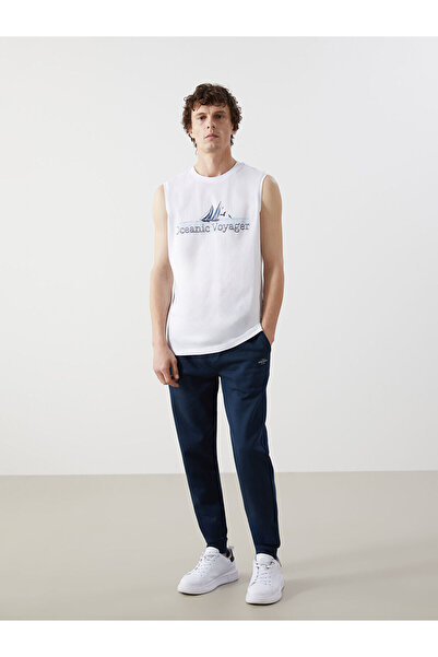 LC Waikiki Crew Neck Printed Men's Sleeveless T-Shirt