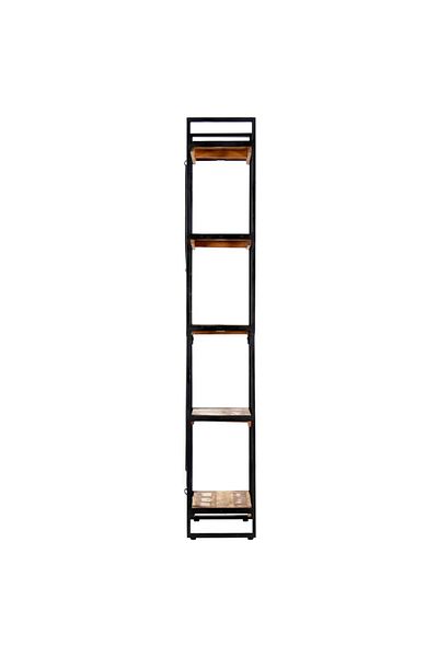 vidaxl 5-Tier Bookcase 60x30x180 cm Solid Reclaimed Wood