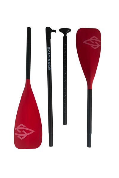 Skatinger Sup Paddle Board Çift Taraflı Teleskobik Kürek