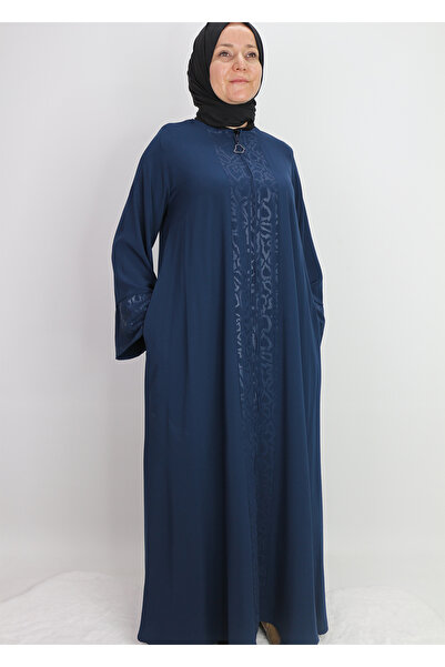 Levidor 520538 FERACE ÖNÜ FERMUARLI KOL UCU ÖNÜ JAKAR DESENLİ MEDİNE İPEĞİ SI...