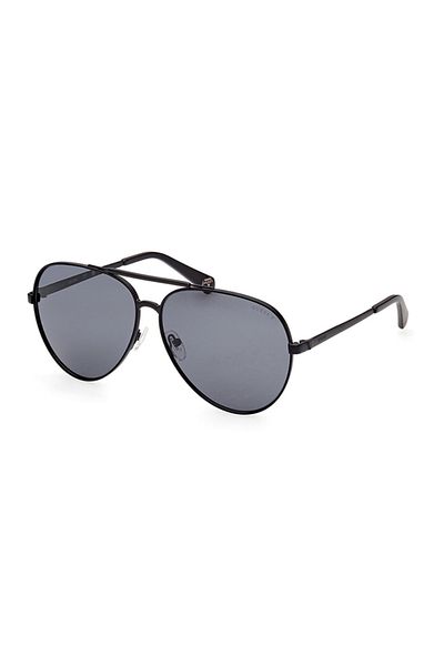 Guess Unisex UV Protection Pilot Sunglasses - Gu5209_02D - Lens Size: 63 Mm
