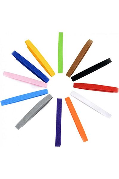 HEIGOO Set of 12 HEIGOO cat collars, canvas, multicolor, 10 cm