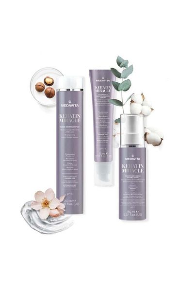 MEDAVITA MEDAVITA MIRACLE KERATIN SHAMPOO-250 ml