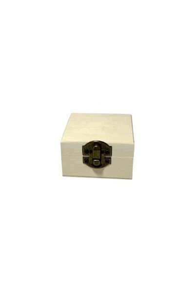 OEM Cutie lemn patrata, 8cm x 8cm x 5cm