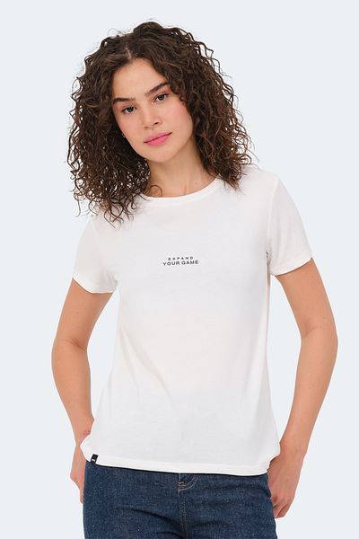Slazenger Set de 3 tricouri pentru femei PAYTONS Ecru - Negru - Gri închis