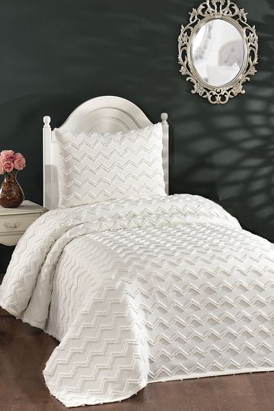 HUZUR ÇEYİZ Hera 2 Piece Single Pique Set