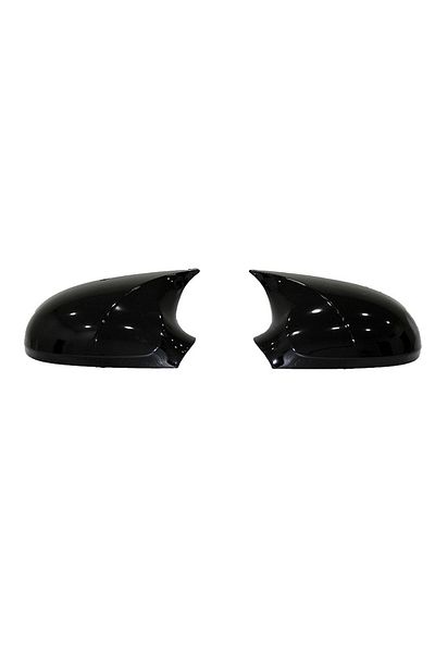 ideal STORE Set 2 Capace Oglinzi tip BATMAN idealSTORE pentru Skoda Superb 2008-2015, culoare Piano Black - Negr