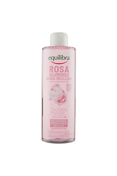 Equilibra Rosa Hialuronic Apa Micelară cu Trandafir, 400 ml, Equilibra
