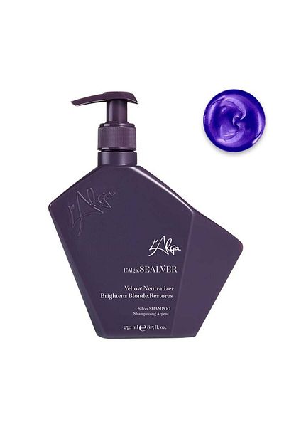 L'alga Ocean Technology Shampoo with cold pigment to neutralize warm reflections - Sealver