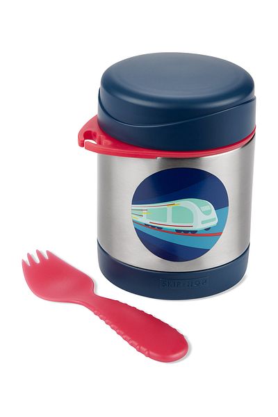 Skip Hop Spark Style Stainless Steel Thermos Train