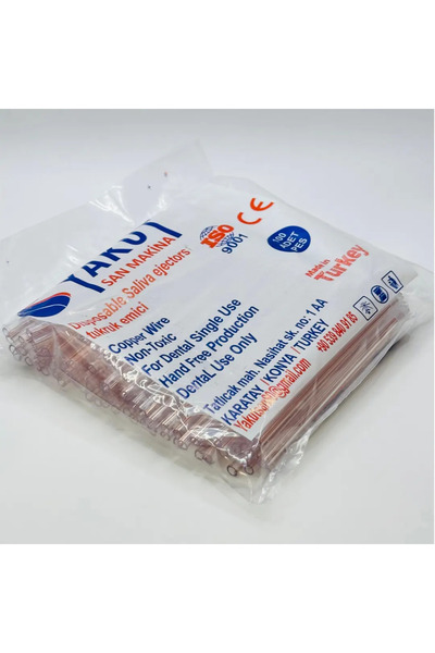 YAKUT tükürük emici sakşın 100lük