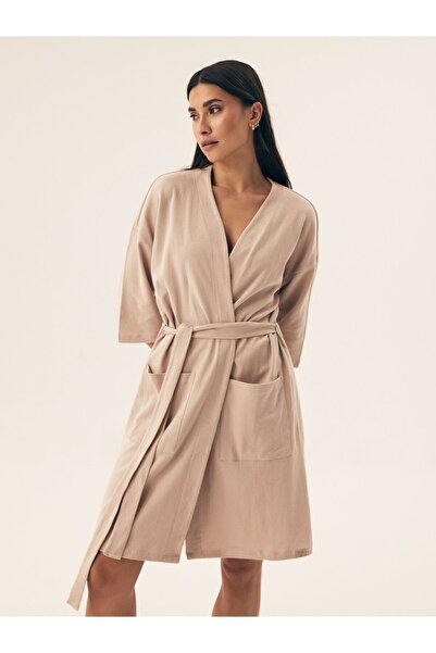 Henderson Halat de baie clasic modern pentru femei, 100% bumbac, respirabil, ...