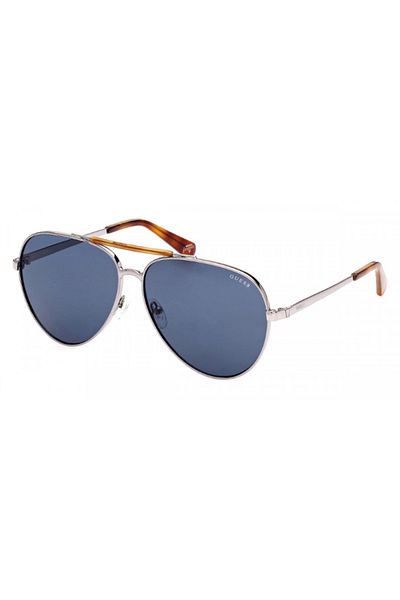Guess Unisex Aviator Sunglasses - GU5209 - Lens Size: 61 mm