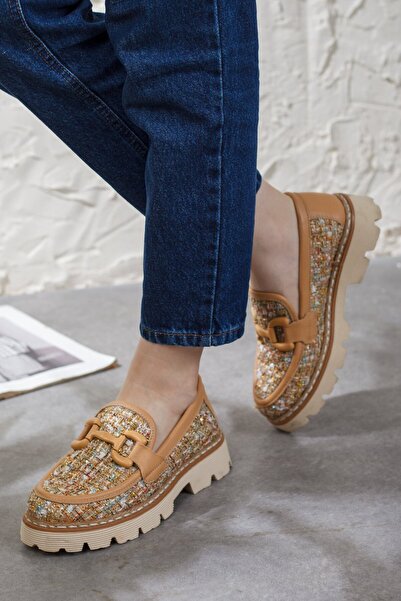 Adım Adım Women's Genuine Leather Casual Shoes