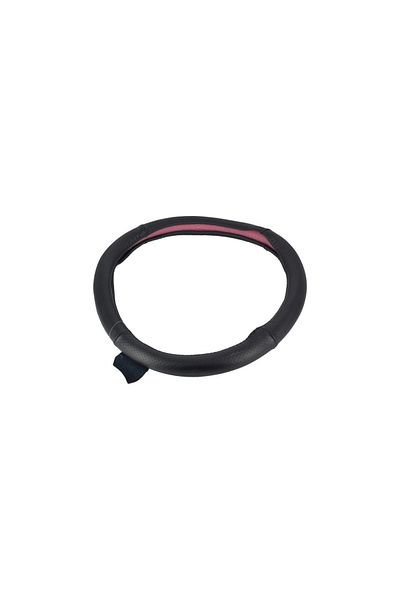 ideal STORE Husa de volan idealSTORE PREMIUM, Marimea M 37-39cm, Model cu gaurele din piele pentru un aspect pla
