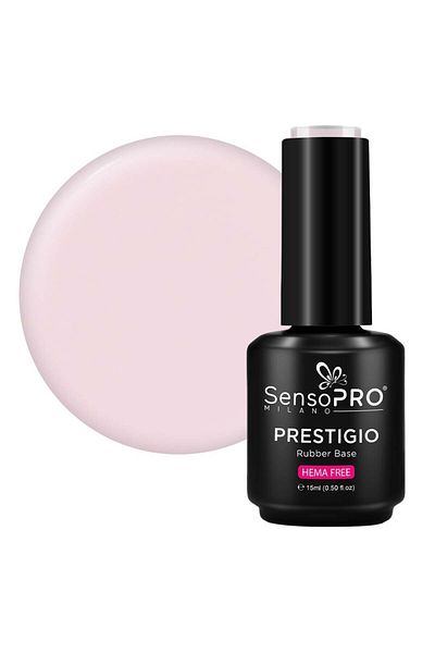 SensoPRO Milano Baza de cauciuc PRESTIGIO SensoPRO Milano - Trandafir jenat 15ml