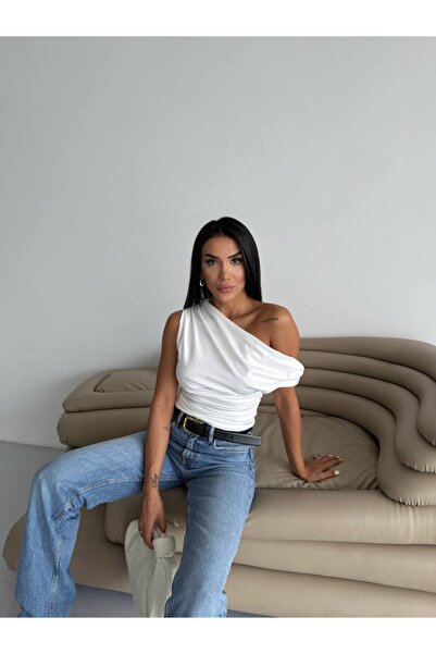 Nura Francy Women's Off-Shoulder Trend Bluz