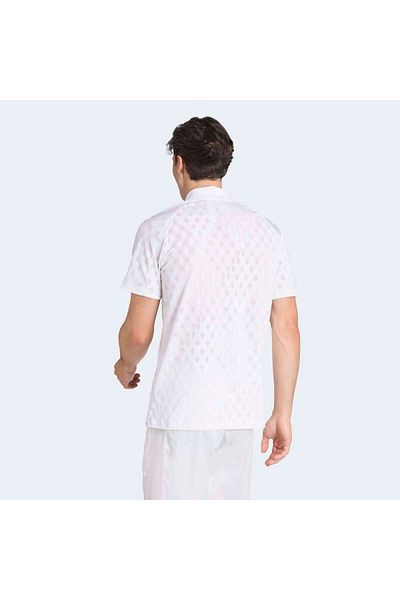 adidas Pro Climacool Freelift Men's White Polo T-Shirt (Jl9675)