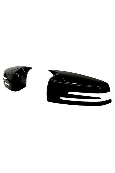 ideal STORE Set of 2 idealSTORE BATMAN type Mirror Covers for Mercedes Benz E Series 2017-2020 / W213, Pi color