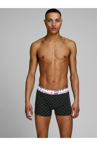 Jack & Jones Ανδρικό μονόχρωμο Boxer πακέτο των 3