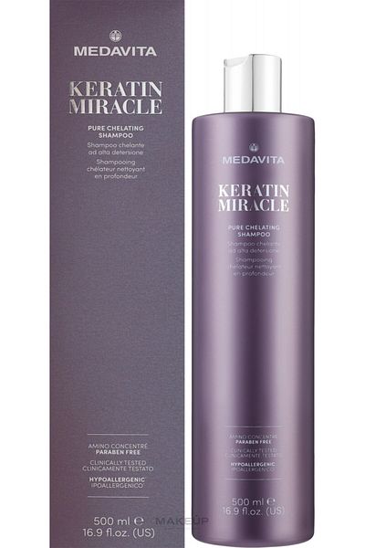 MEDAVITA SAMPON MEDAVITA MIRACLE KERATIN CLARIFYING|ALKALINE - 500 ml