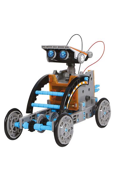 ideal STORE idealSTORE 13in1 Energetic Robot Educational Creation Set, Includes Solar Panel, Possibility to