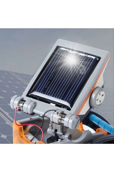 ideal STORE idealSTORE 13in1 Energetic Robot Educational Creation Set, Includes Solar Panel, Possibility to