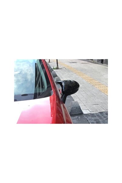 ideal STORE Σετ 2 Καλύμματα Καθρέπτη τύπου idealSTORE BATMAN για Renault Clio V 2019->, Χρώμα Piano Black