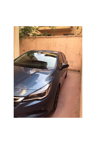 ideal STORE Set of 2 idealSTORE BATMAN type Mirror Covers for Opel Astra K 2015-2021, Piano Black color