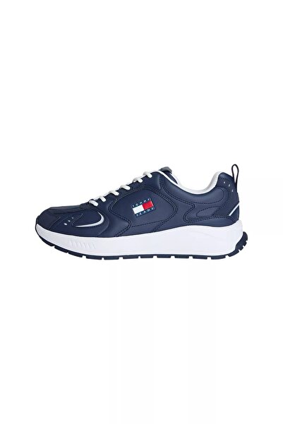 Tommy Hilfiger Erkek Detaylı Runner Sneaker - Lacivert