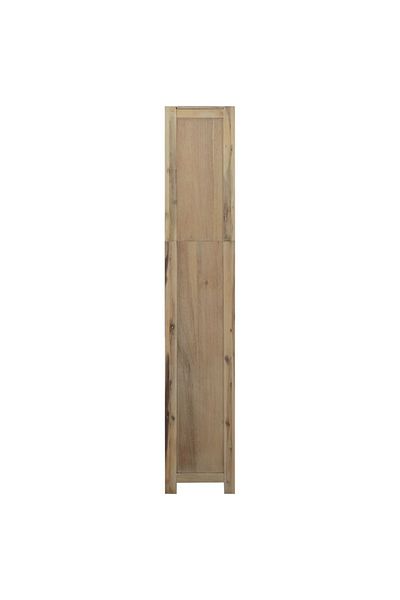 vidaxl 6-Tier Bookcase 80x30x170 cm Solid Wood Acacia