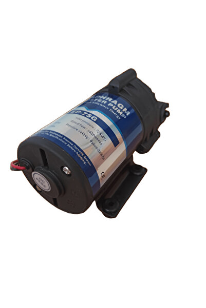 alkalinees Su Arıtma Pompası 75-100 GPD Motor | Sebil, Akvaryum Tüm Ev Tipi Cihazlarla Uyumlu