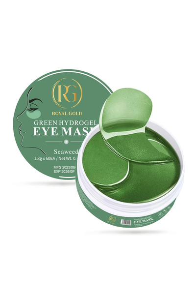 Royal Gold Pachuri pentru ochi Green Hydrogel Alge de mare 60 buc