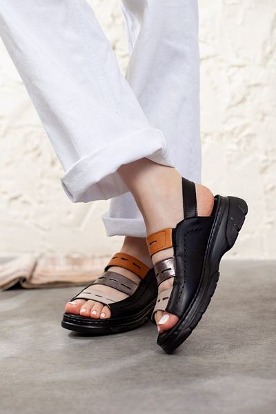 Adım Adım Women's Genuine Leather Orthopedic Sandals