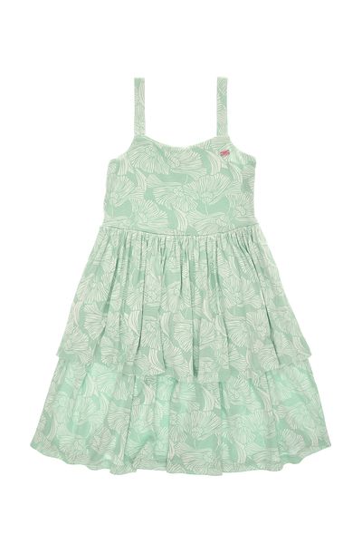 U.S. Polo Assn. Girl's Water Green Knitted Dress 50306276-Vr048